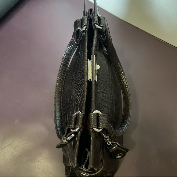 Kesslord Paris Brown Leather Classic Bag Purse - Picture 5 of 7